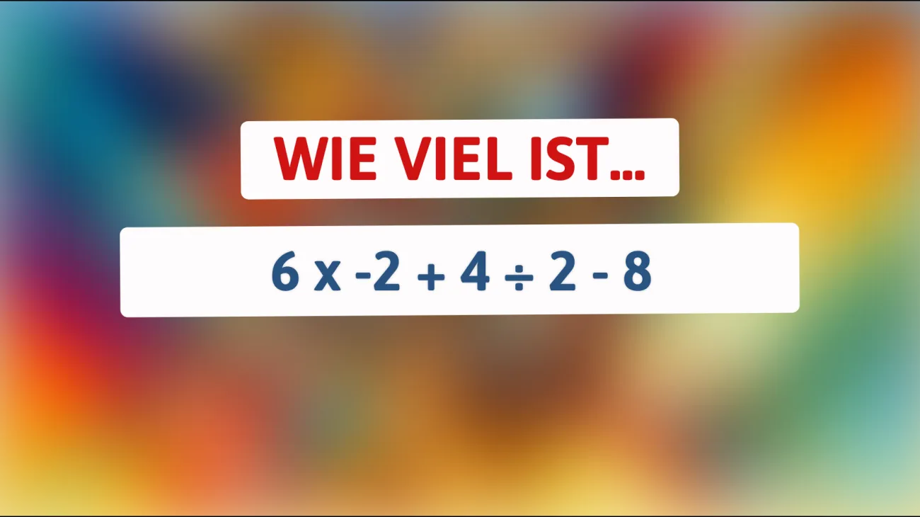 Entlarve den mathematischen Code: Nur wahre Genies knacken dieses knifflige Rätsel! Bist du dabei?"