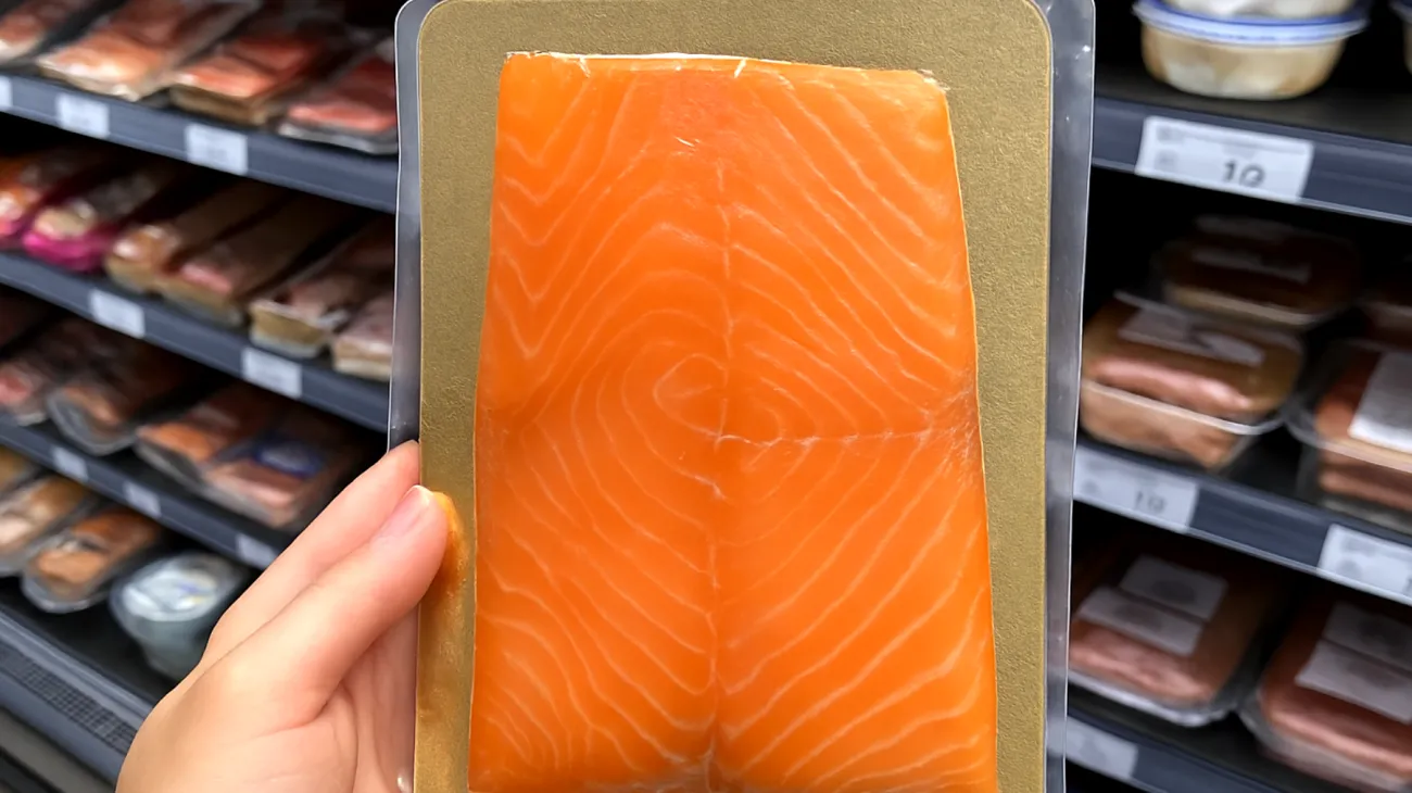 Geräucherter Lachs"