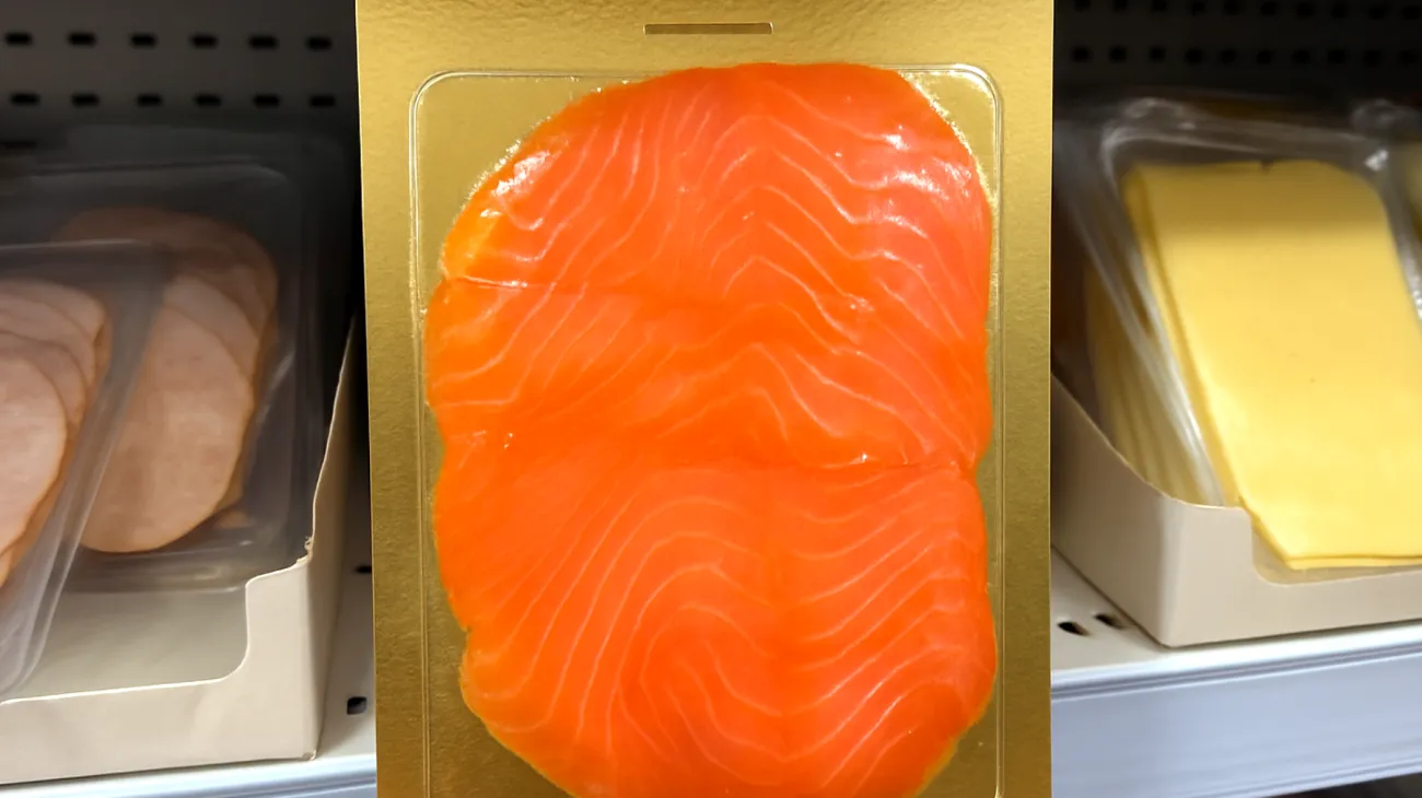 Geräucherter Lachs"