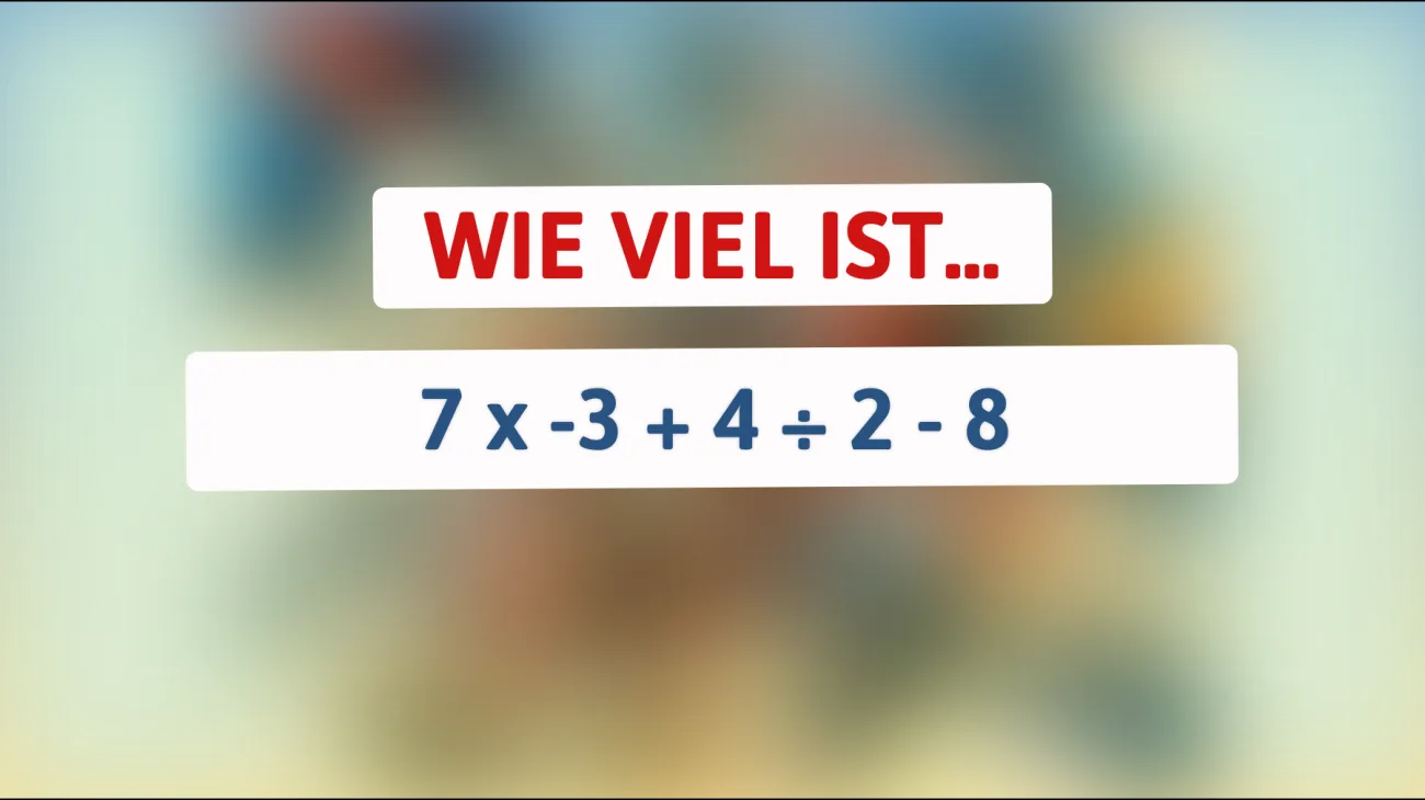 Hast du das Zeug dazu? Löse dieses knifflige Math-Rätsel und zeige deinen brillanten Verstand!"