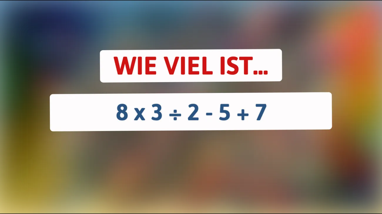 Nur 1 % der Menschen können dieses mathematische Rätsel lösen: Bist du einer von ihnen?"